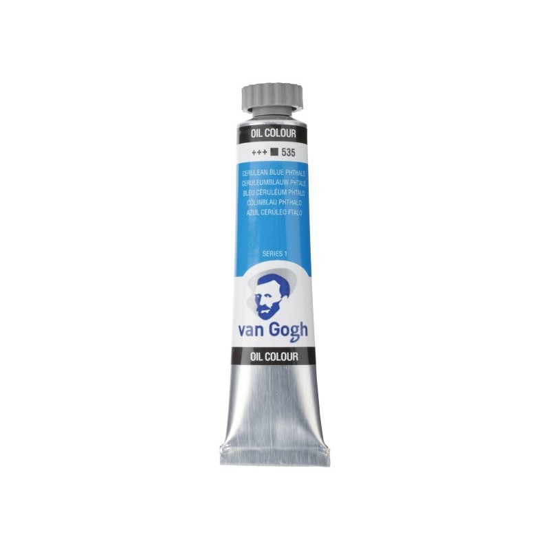 ΛΑΔΙΑ TALENS VAN GOGH  20ml 535 CΕRULΕΑΝ ΒLUΕ ΡΗΤΗΑLΟ