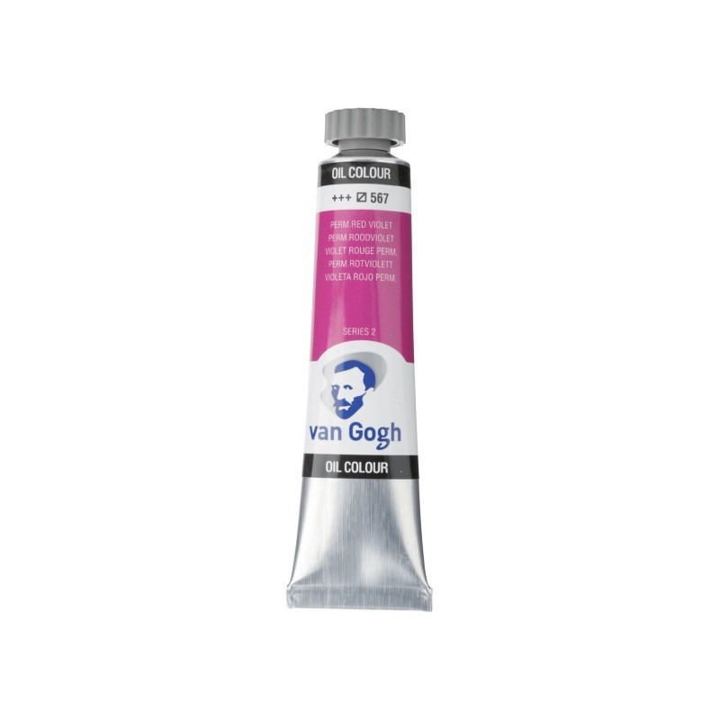 ΛΑΔΙΑ TALENS VAN GOGH  20ml 567 ΡΕRΜΑΝΕΝΤ RED VIOLET