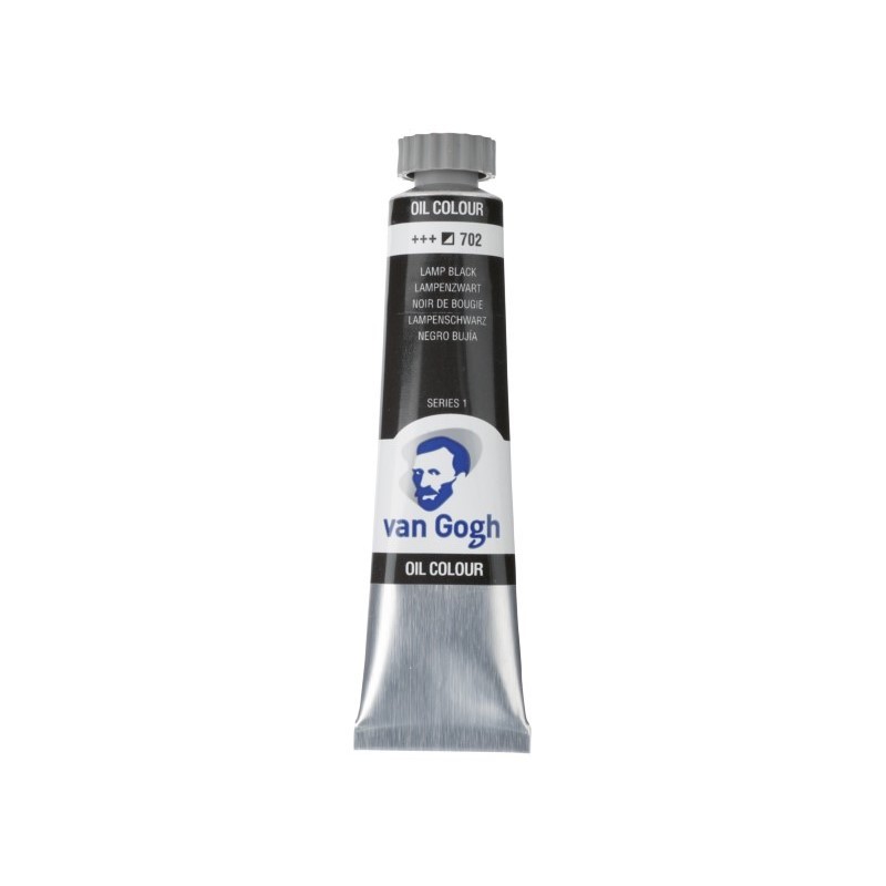 ΛΑΔΙΑ TALENS VAN GOGH  20ml 702 LAMP BLACK