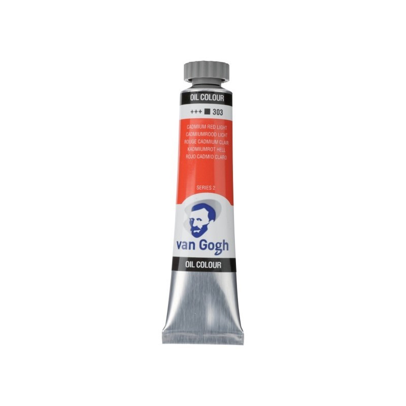 ΛΑΔΙΑ TALENS VAN GOGH  20ml 303 CADMIUM RED LIGHT
