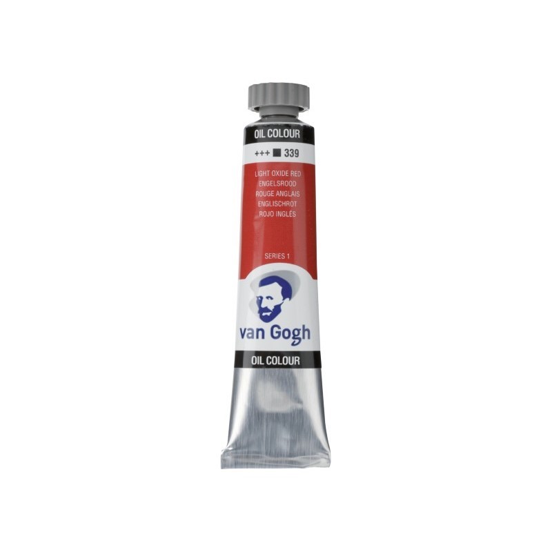 ΛΑΔΙΑ TALENS VAN GOGH  20ml 339 LIGHT OXIDE RED