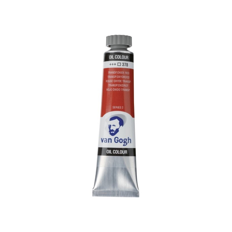 ΛΑΔΙΑ TALENS VAN GOGH  20ml 378 TRANSPARENT OXIDE RED