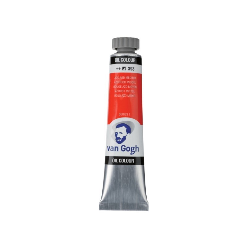 ΛΑΔΙΑ TALENS VAN GOGH  20ml 393 AZO RED MEDIUM