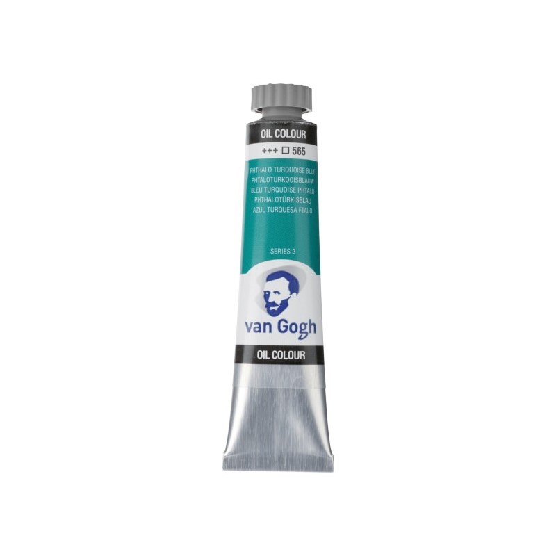 ΛΑΔΙΑ TALENS VAN GOGH  20ml 565 PHTHALO TURQUOISE BLUE