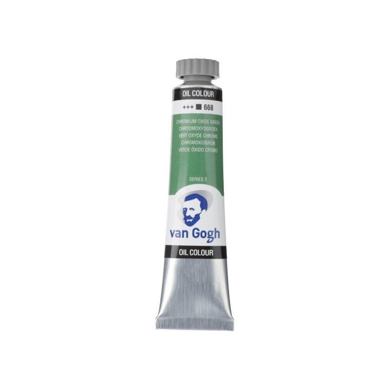 ΛΑΔΙΑ TALENS VAN GOGH  20ml 668 CHROMIUM OXIDE GREEN