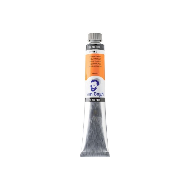 ΛΑΔΙΑ TALENS VAN GOGH  60ml 211 CADMIUM ORANGE