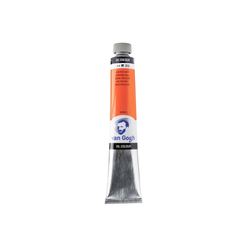 ΛΑΔΙΑ TALENS VAN GOGH  60ml 312 AZO RED LIGHT