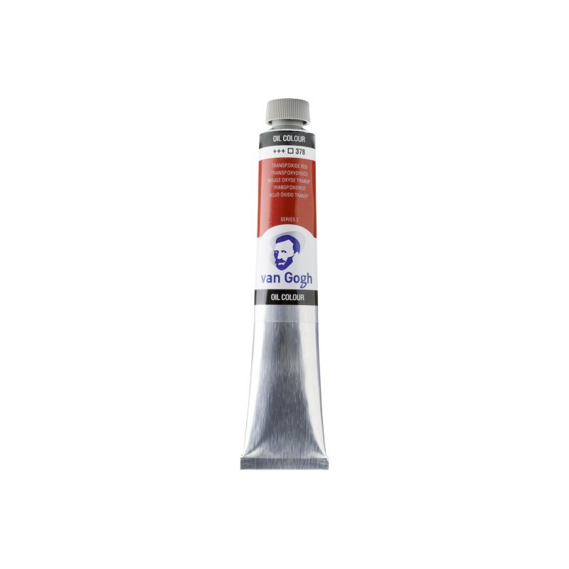 ΛΑΔΙΑ TALENS VAN GOGH  60ml 378 TRANSPARENT OXIDE RED