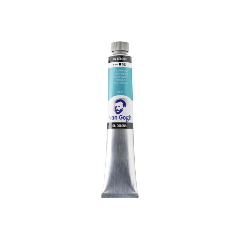 ΛΑΔΙΑ TALENS VAN GOGH  60ml 522 TURQUOISE BLUE