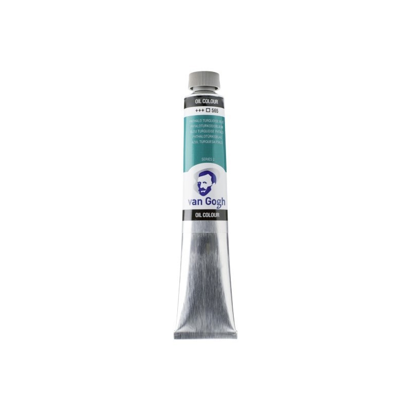 ΛΑΔΙΑ TALENS VAN GOGH  60ml 565 PHTHALO TURQUOISE BLUE