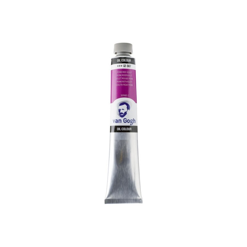 ΛΑΔΙΑ TALENS VAN GOGH  60ml 567 PERMANENT RED VIOLET