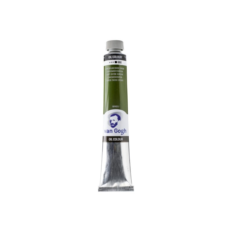 ΛΑΔΙΑ TALENS VAN GOGH  60ml 668 CHROMIUM OXIDE GREEN