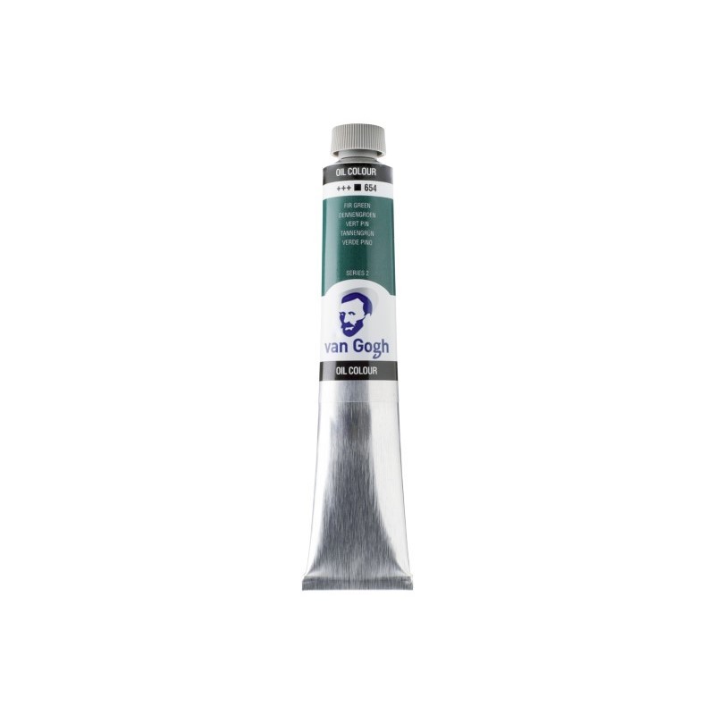 ΛΑΔΙΑ TALENS VAN GOGH  60ml 654 FIR GREEN