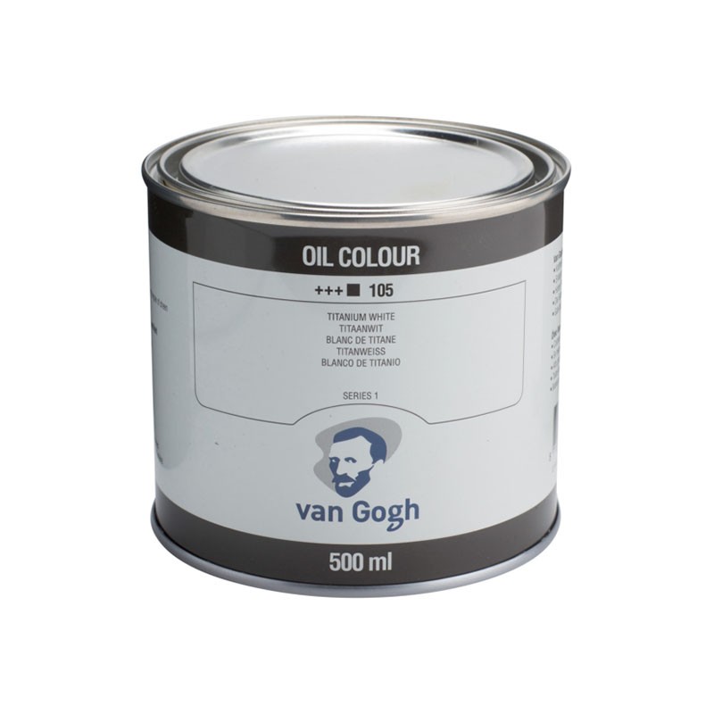 ΛΑΔΙΑ TALENS VAN GOGH 500ml 105 TITANIUM WHITE