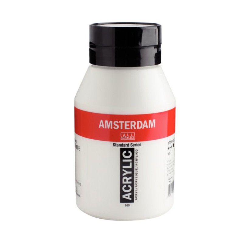 ΑΚΡΥΛΙΚΑ TALENS AMSTERDAM 1000ml 105 TITANIUM WHITE