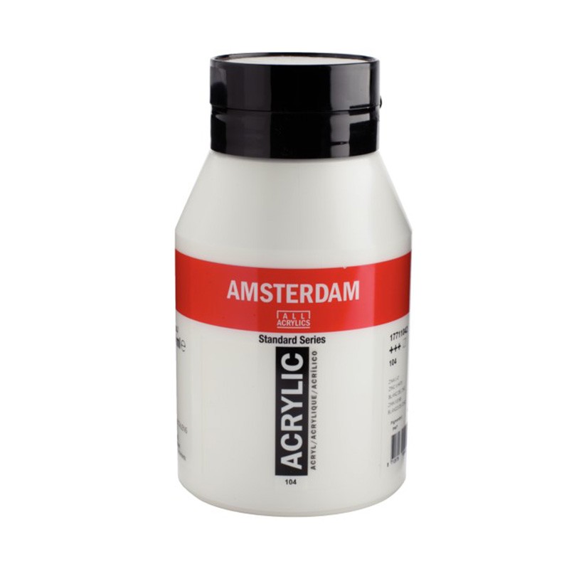 ΑΚΡΥΛΙΚΑ TALENS AMSTERDAM 1000ml 104 ZINC WHITE