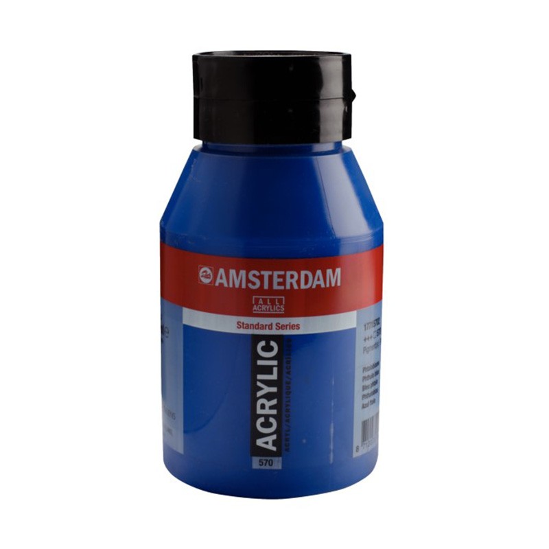 ΑΚΡΥΛΙΚΑ TALENS AMSTERDAM 1000ml 570 PHTHALO BLUE