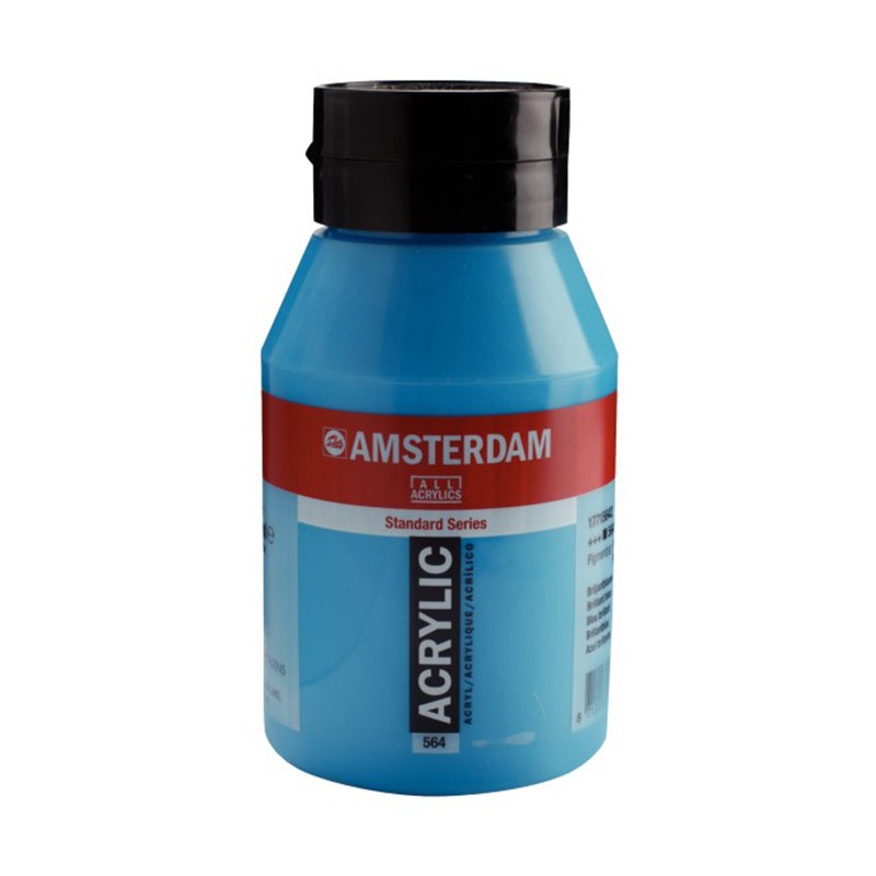 ΑΚΡΥΛΙΚΑ TALENS AMSTERDAM 1000ml 564 BRILLIANT BLUE Κ