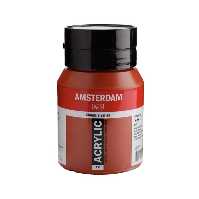 ΑΚΡΥΛΙΚΑ TALENS AMSTERDAM 500ml 411 BURNT SIENNA