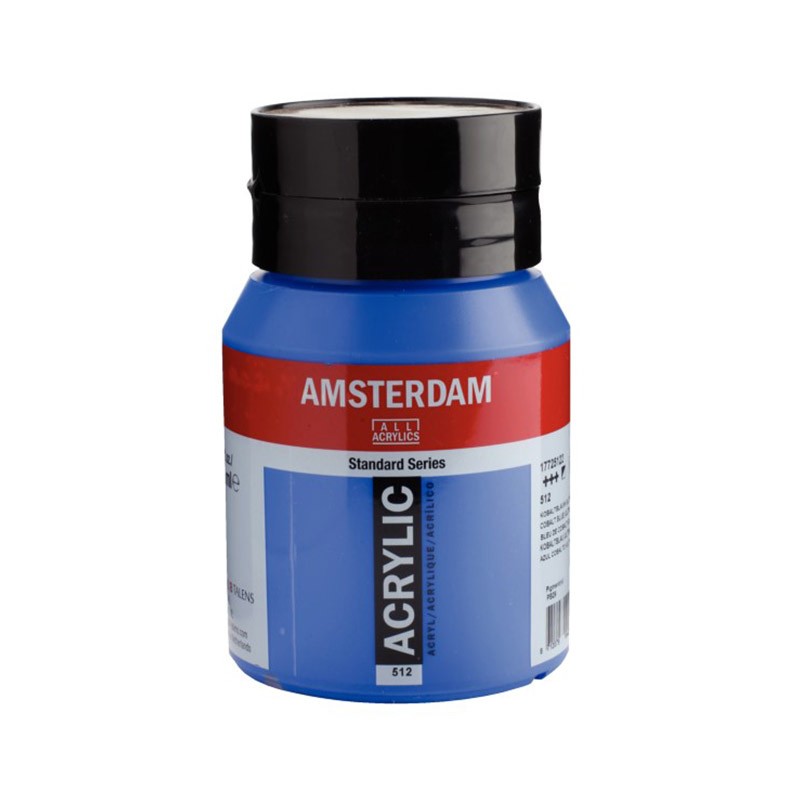 ΑΚΡΥΛΙΚΑ TALENS AMSTERDAM 500ml 512 COBALT BLUE (ULTRAMARINE)