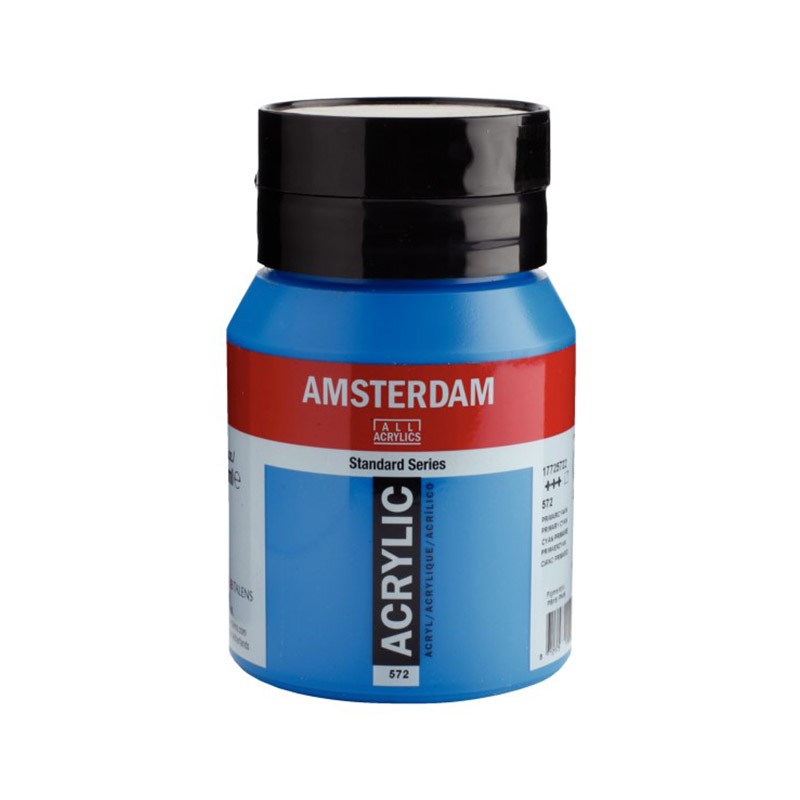 ΑΚΡΥΛΙΚΑ TALENS AMSTERDAM 500ml 572 PRIMARY CYAN