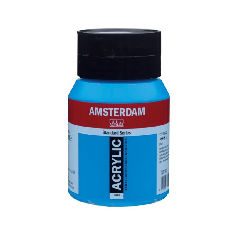 ΑΚΡΥΛΙΚΑ TALENS AMSTERDAM 500ml 582 MANGANESE BLUE PHTHALO