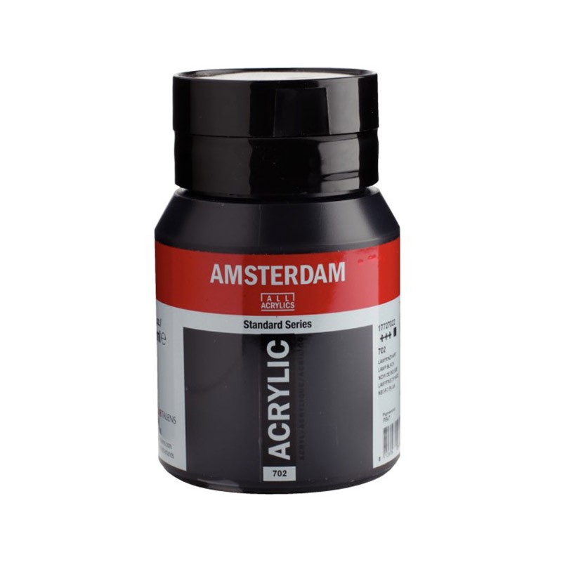 ΑΚΡΥΛΙΚΑ TALENS AMSTERDAM 500ml 702 LAMP BLACK