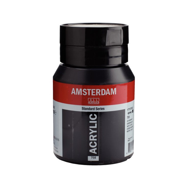 ΑΚΡΥΛΙΚΑ TALENS AMSTERDAM 500ml 735 OXIDE BLACK
