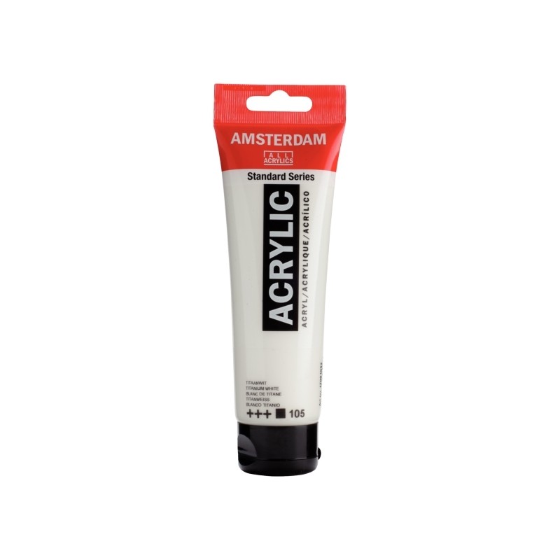 ΑΚΡΥΛΙΚΑ TALENS AMSTERDAΜ 120ml 105 TITANIUM WHITE