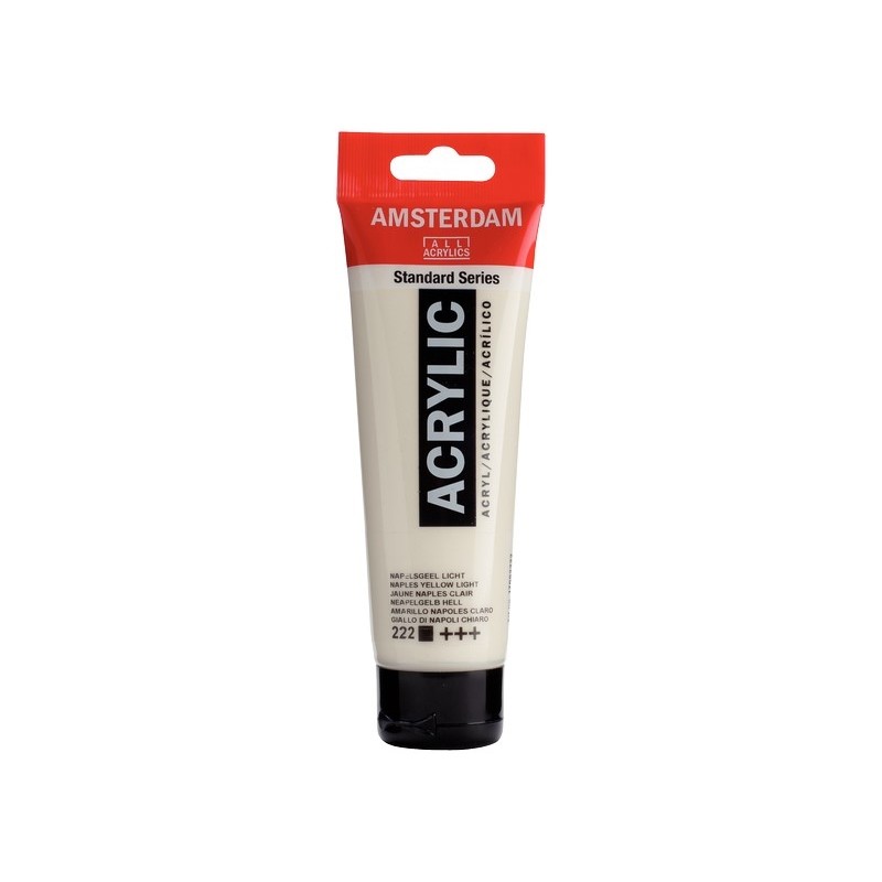ΑΚΡΥΛΙΚΑ TALENS AMSTERDAΜ 120ml 222 NAPLES YELLOW LIGHT