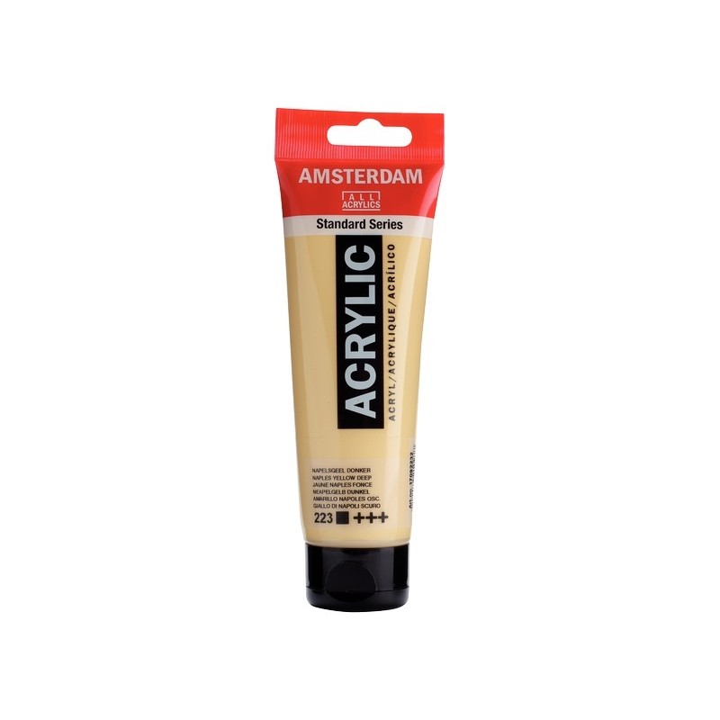 ΑΚΡΥΛΙΚΑ TALENS AMSTERDAΜ 120ml 223 NAPLES YELLOW DEEP