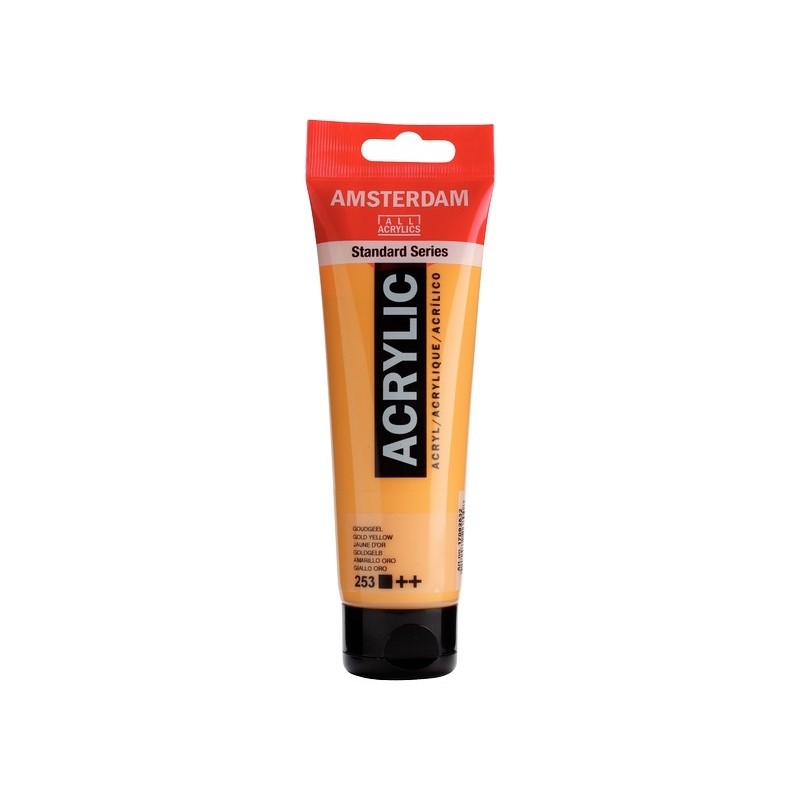 ΑΚΡΥΛΙΚΑ TALENS AMSTERDAΜ 120ml 253 GOLD YELLOW