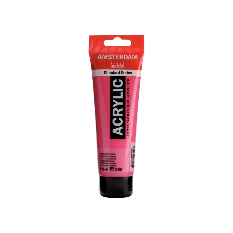 ΑΚΡΥΛΙΚΑ TALENS AMSTERDAΜ 120ml 366 QUINACRIDONE ROSE
