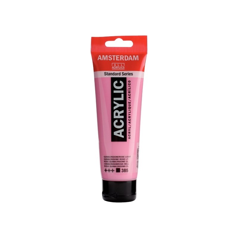 ΑΚΡΥΛΙΚΑ TALENS AMSTERDAΜ 120ml 385 QUINACRIDONE ROSE LIGHT