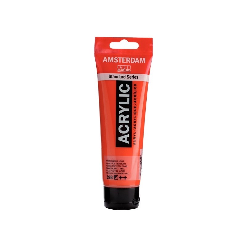 ΑΚΡΥΛΙΚΑ TALENS AMSTERDAΜ 120ml 398 NAPHTHOL RED LIGHT