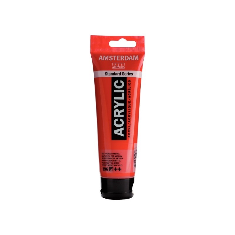 ΑΚΡΥΛΙΚΑ TALENS AMSTERDAΜ 120ml 396 NAPHTHOL RED MEDIUM