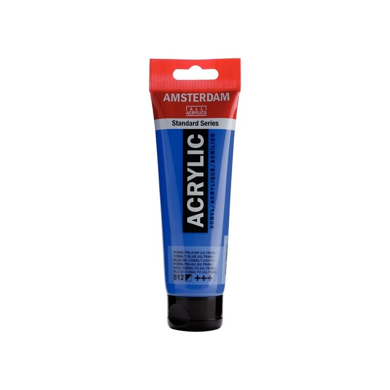 ΑΚΡΥΛΙΚΑ TALENS AMSTERDAΜ 120ml 512 COBALT BLUE (ULTRAMARINE)