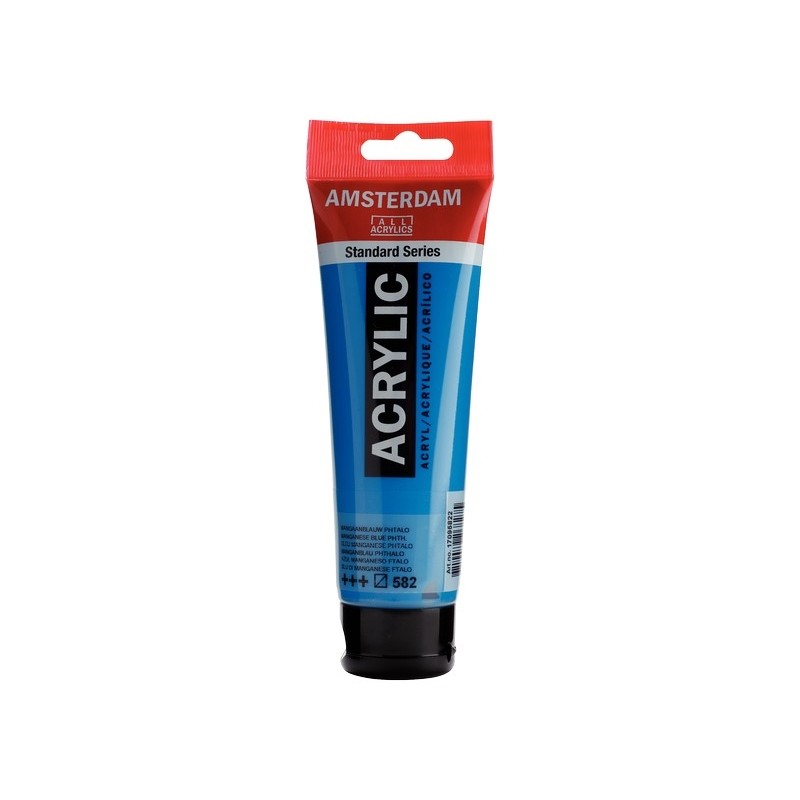ΑΚΡΥΛΙΚΑ TALENS AMSTERDAΜ 120ml 582 MANGANESE BLUE PHTHALO
