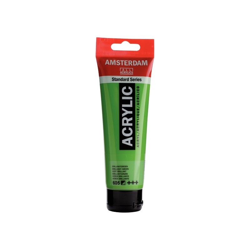 ΑΚΡΥΛΙΚΑ TALENS AMSTERDAΜ 120ml 605 BRILLIANT GREEN