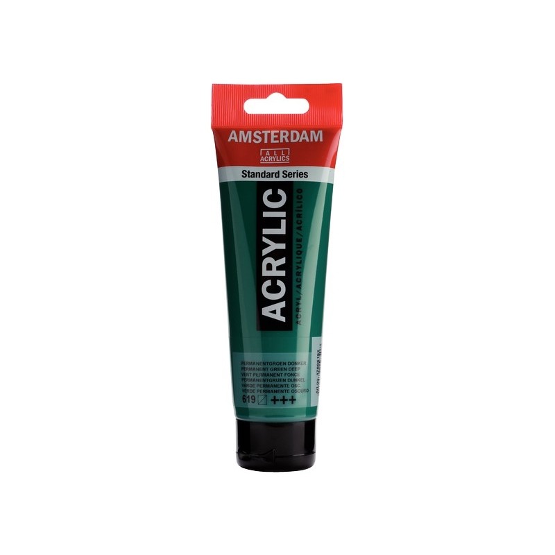 ΑΚΡΥΛΙΚΑ TALENS AMSTERDAΜ 120ml 619 PERMANENT GREEN DEEP