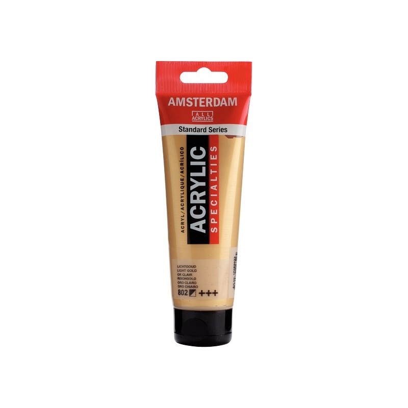 ΑΚΡΥΛΙΚΑ TALENS AMSTERDAΜ 120ml 802 LIGHT GOLD