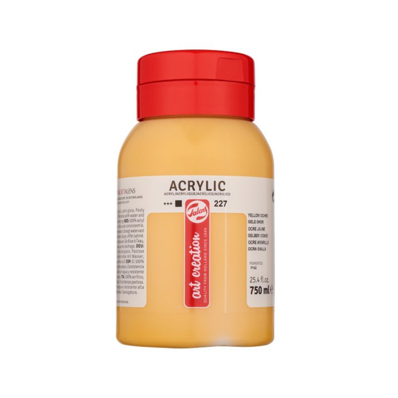 ΑΚΡΥΛΙΚΑ TALENS ARTCREATION 750ml 227 YELLOW OCHRE