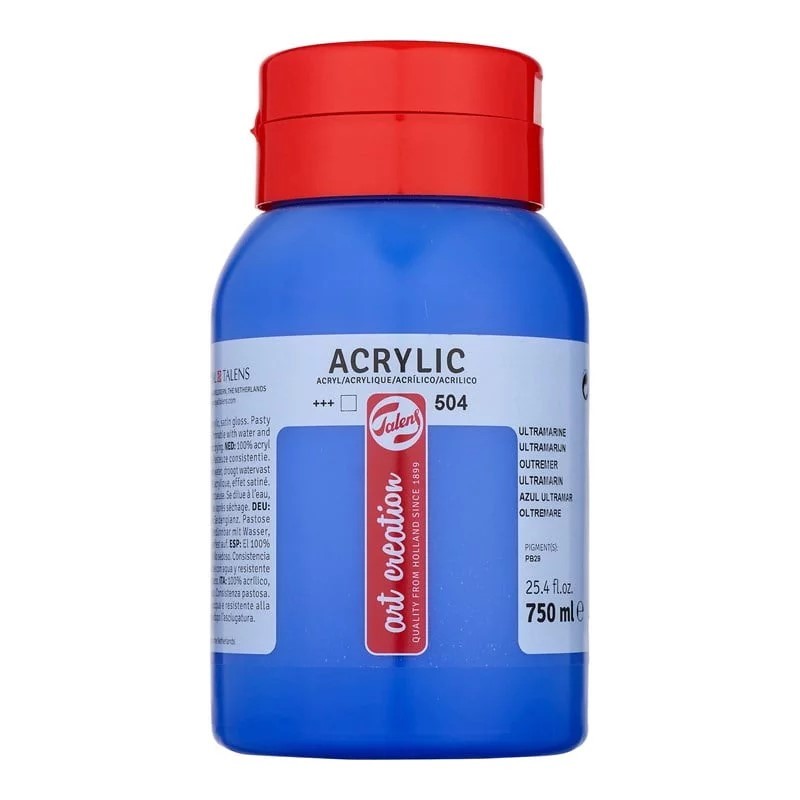 ΑΚΡΥΛΙΚΑ TALENS ARTCREATION 750ml 504 ULTRAMARINE