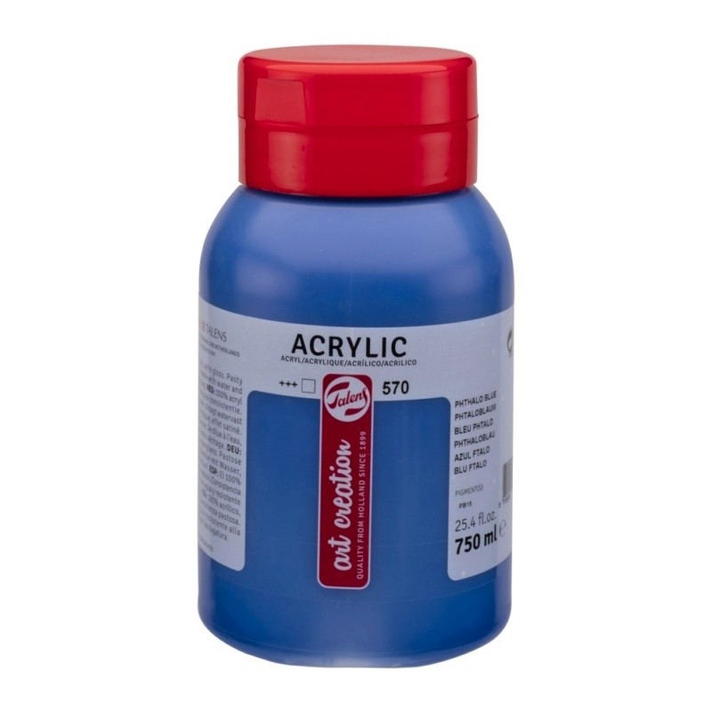 ΑΚΡΥΛΙΚΑ TALENS ARTCREATION 750ml 570 PHTHALO BLUE