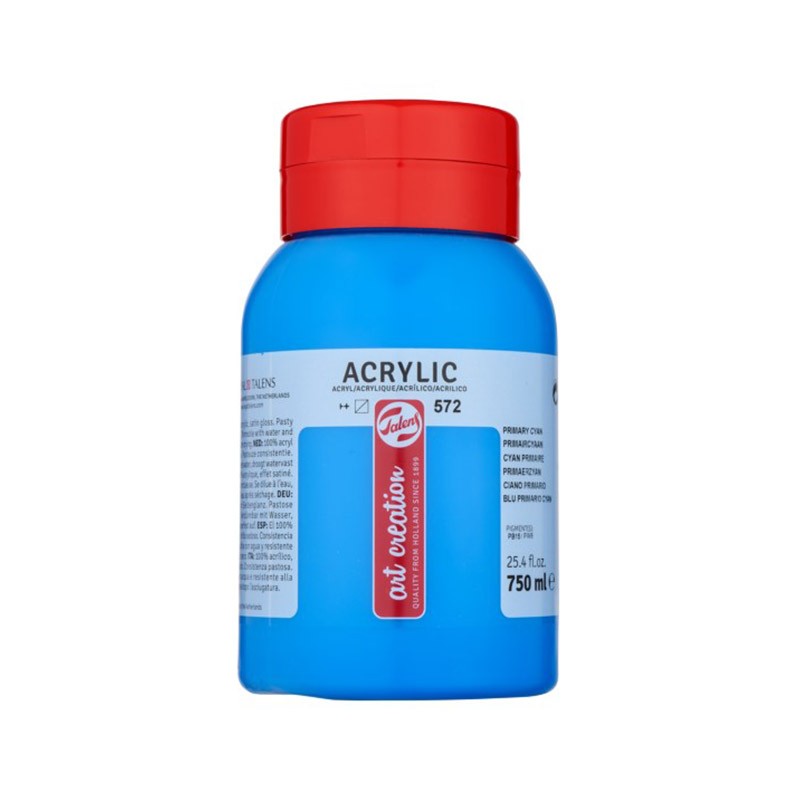 ΑΚΡΥΛΙΚΑ TALENS ARTCREATION 750ml 572 PRIMARY CYAN