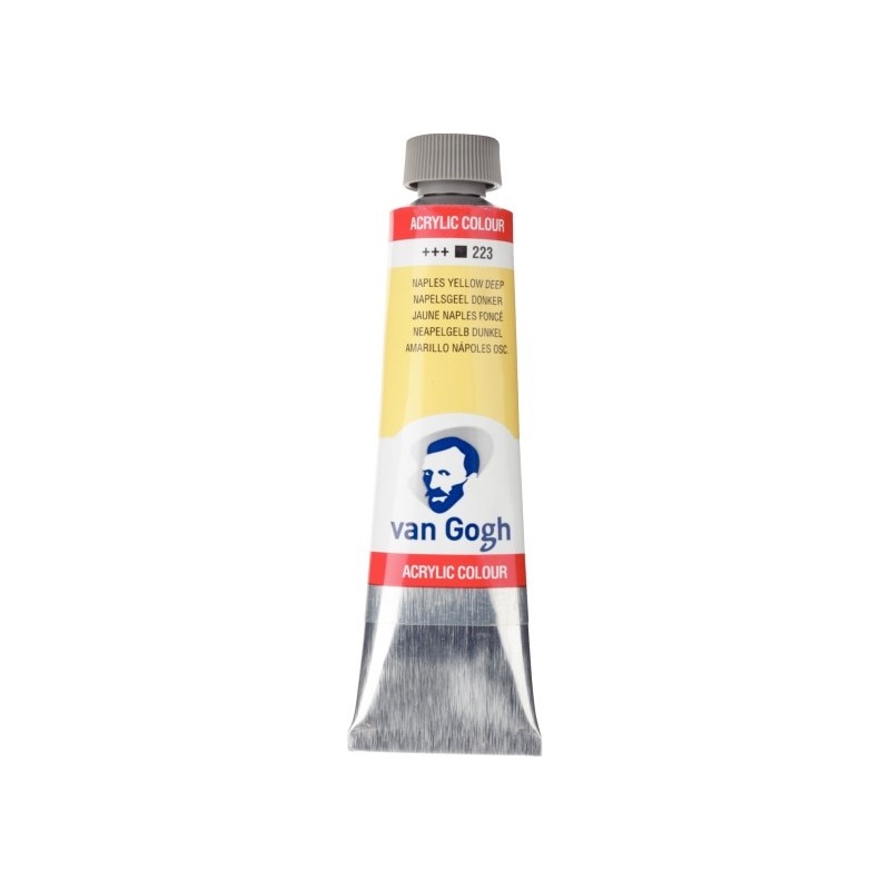 ΑΚΡΥΛΙΚΑ TALENS VAN GOGH  40ml 223 NAPLES YELLOW DEEP