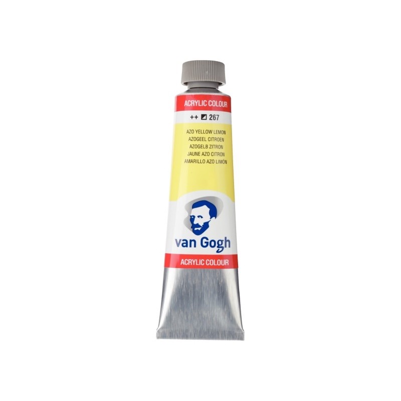 ΑΚΡΥΛΙΚΑ TALENS VAN GOGH  40ml 267 AZO YELLOW LEMON