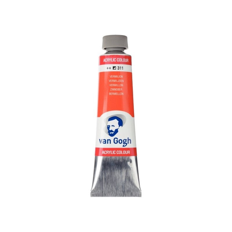 ΑΚΡΥΛΙΚΑ TALENS VAN GOGH  40ml 311 VERMILION
