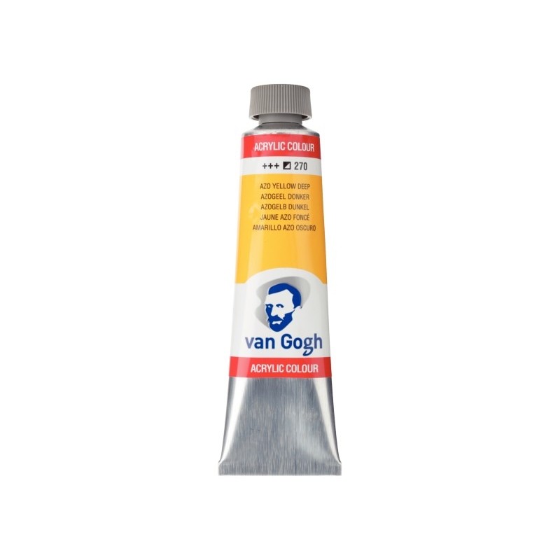 ΑΚΡΥΛΙΚΑ TALENS VAN GOGH  40ml 270 AZO YELLOW DEEP