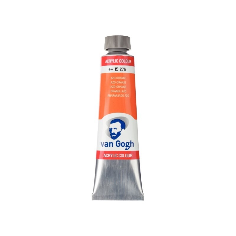 ΑΚΡΥΛΙΚΑ TALENS VAN GOGH  40ml 276 AZO ORANGE